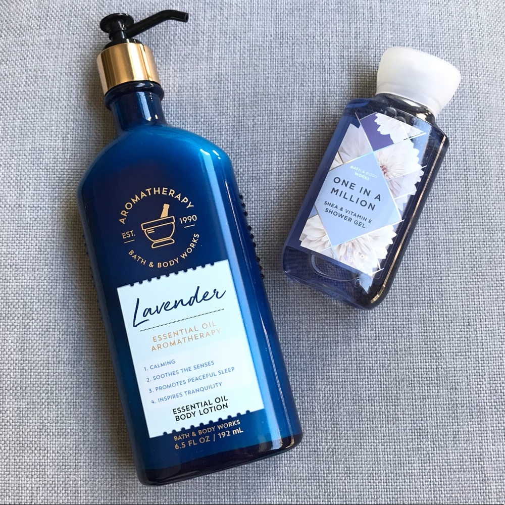 Bath & Body Works Lavender Lotion & Shower Gel